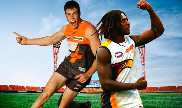 Jeremy Cameron and Nic Naitanui will go head to head at SKODA Stadium in Round 9